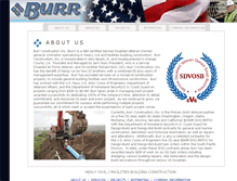 Tablet Screenshot of burrconstruction.net